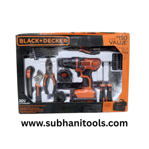 Black + Decker Tools 68pcs